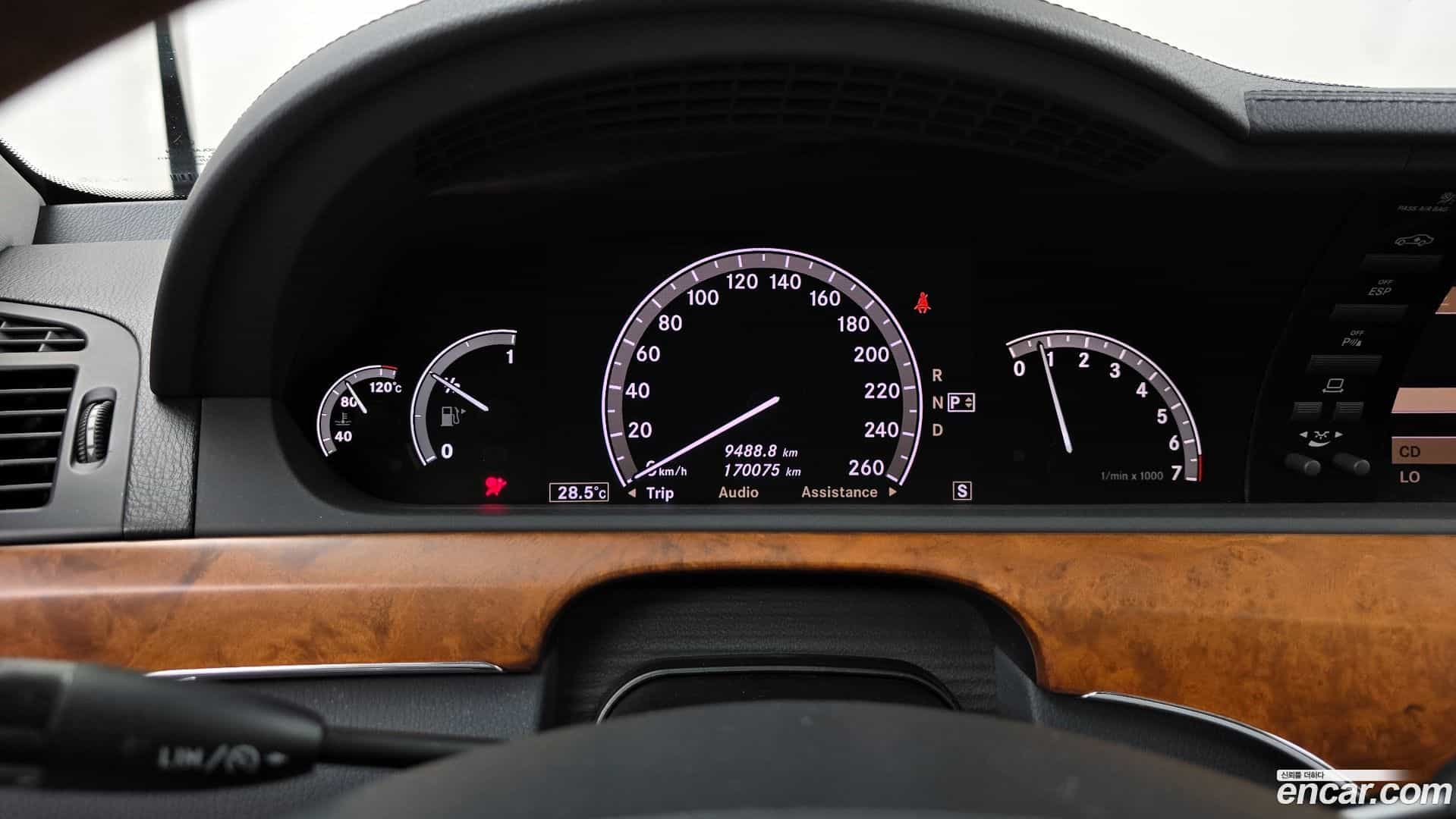 S-Class Mercedes-Benz 2005.11-INNER-008